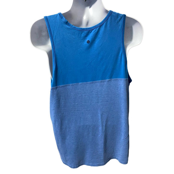 Lululemon Shirt Mens XL Tank Top Blue Running Workout Athleisure - Picture 2 of 9